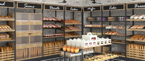 Bakery Display Stands